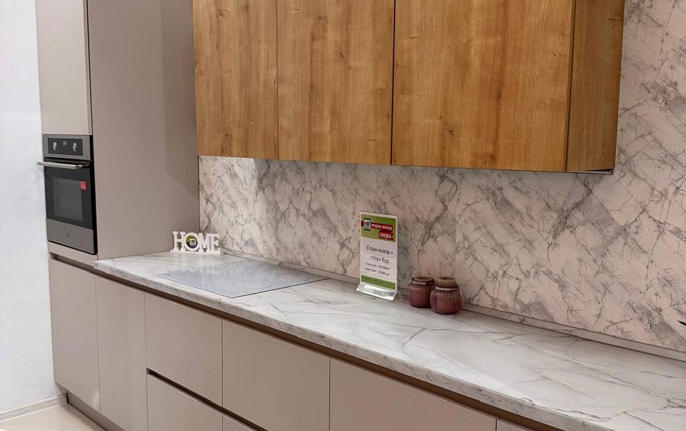 Кухня Стоун Колор + Стоун Вуд / г.Реутов