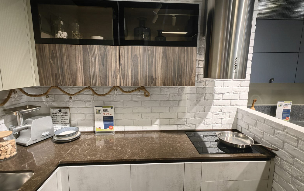 Кухня Ноа Плиссе + Стоун / м.Бульвар Дмитрия Донского