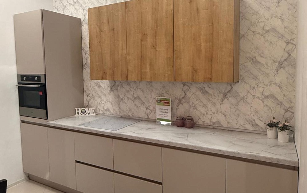 Кухня Стоун Колор + Стоун Вуд / г.Реутов